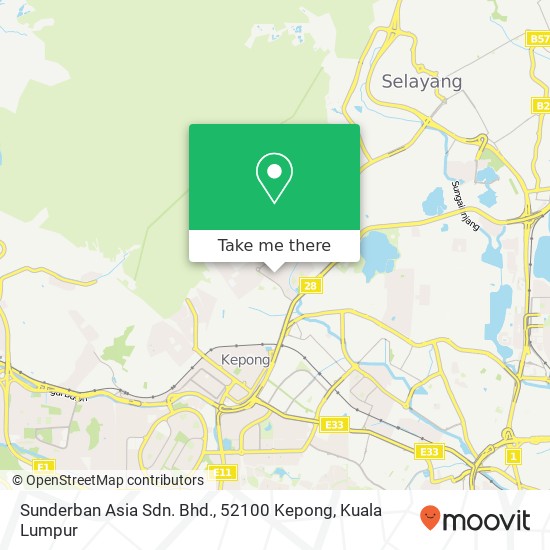 Sunderban Asia Sdn. Bhd., 52100 Kepong map
