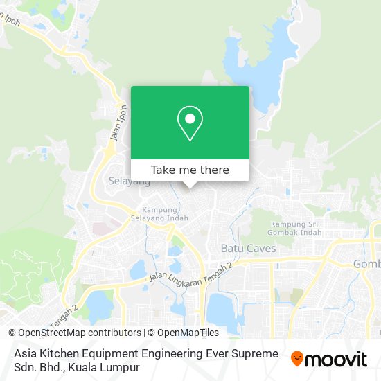 Asia Kitchen Equipment Engineering Ever Supreme Sdn. Bhd. map