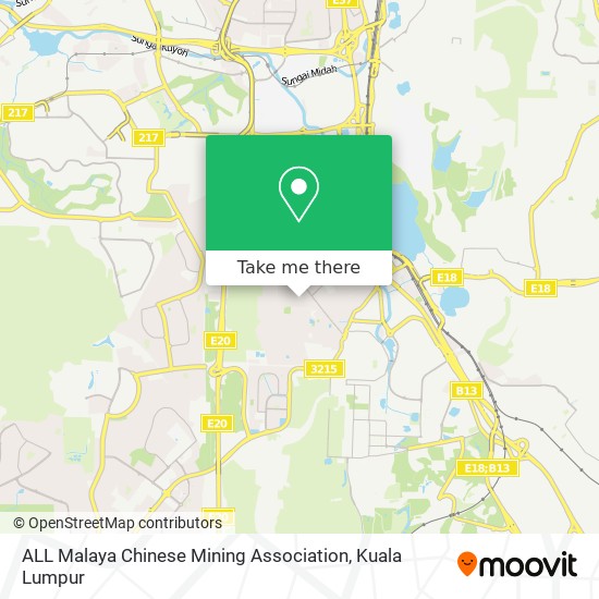 ALL Malaya Chinese Mining Association map