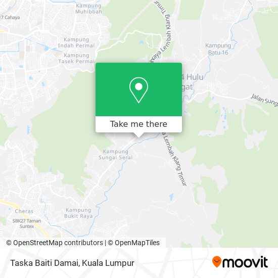 Taska Baiti Damai map