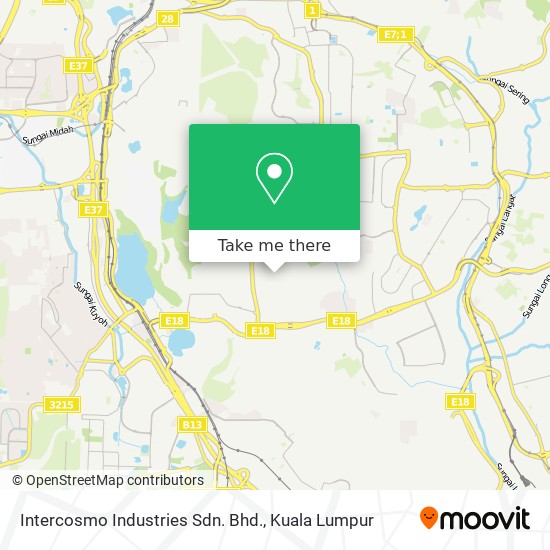 Intercosmo Industries Sdn. Bhd. map