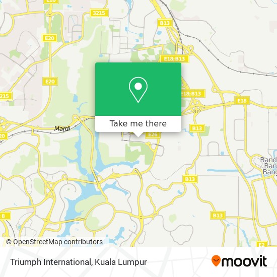 Triumph International map