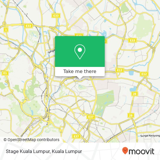 Stage Kuala Lumpur map