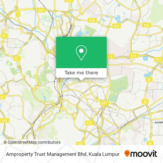 Amproperty Trust Management Bhd map