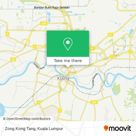 Zong Kong Tang map
