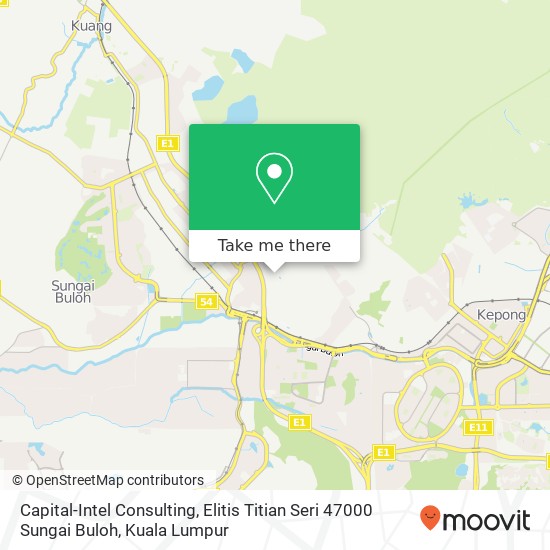Peta Capital-Intel Consulting, Elitis Titian Seri 47000 Sungai Buloh