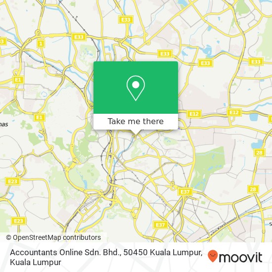 Accountants Online Sdn. Bhd., 50450 Kuala Lumpur map