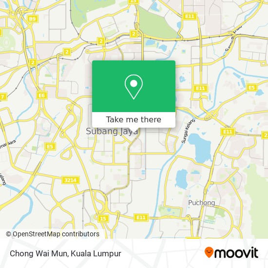 Chong Wai Mun map