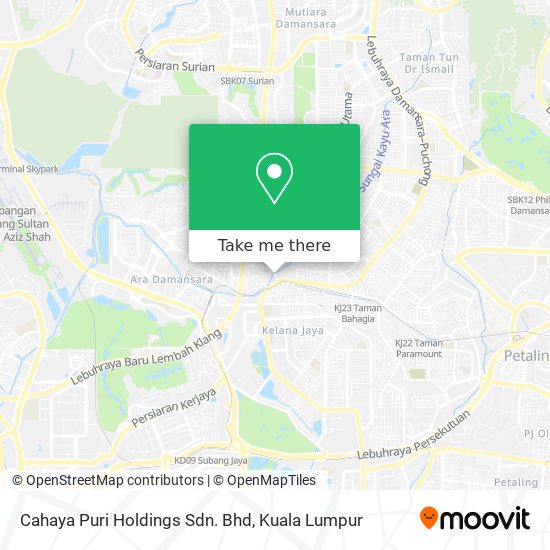 Cahaya Puri Holdings Sdn. Bhd map