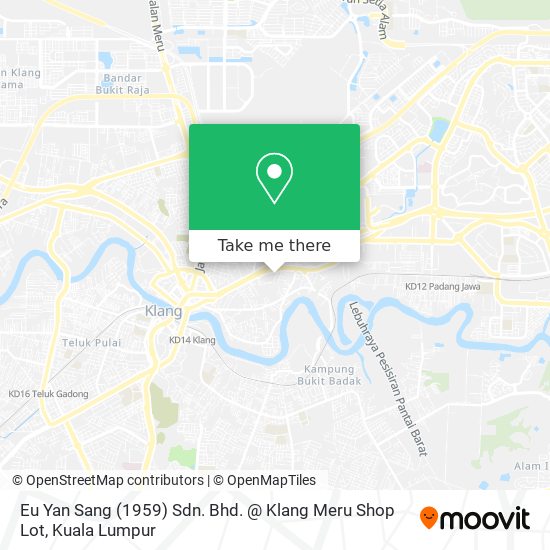 Peta Eu Yan Sang (1959) Sdn. Bhd. @ Klang Meru Shop Lot