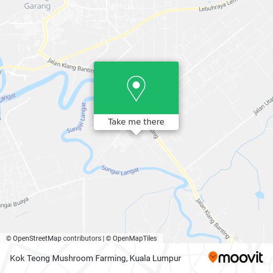 Kok Teong Mushroom Farming map
