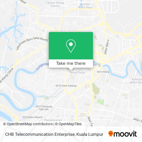 CHB Telecommunication Enterprise map