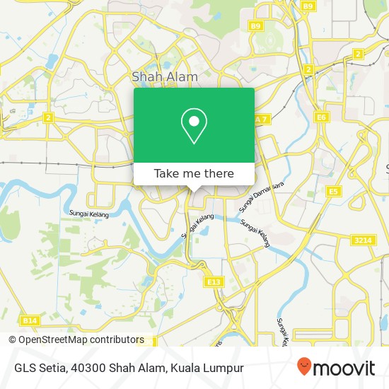 GLS Setia, 40300 Shah Alam map