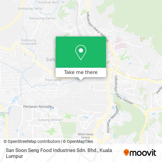 San Soon Seng Food Industries Sdn. Bhd. map