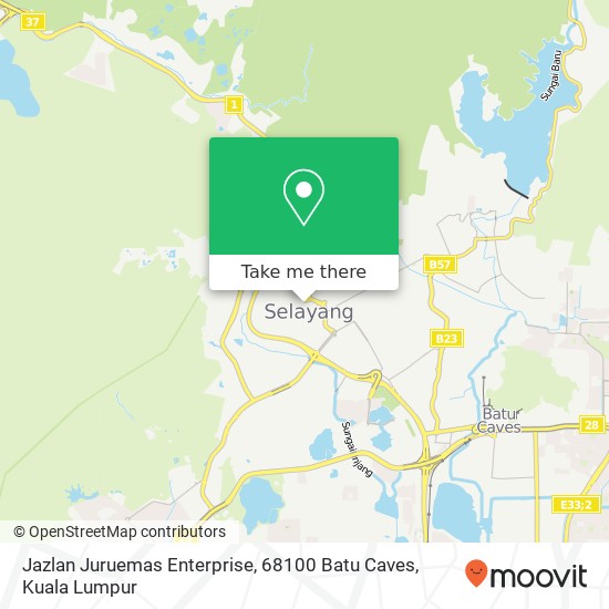 Jazlan Juruemas Enterprise, 68100 Batu Caves map