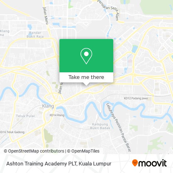 Ashton Training Academy PLT map