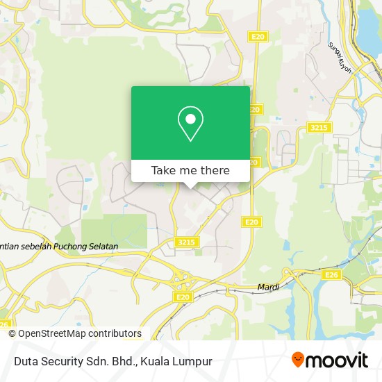 Duta Security Sdn. Bhd. map