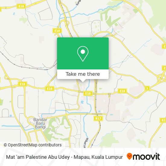 Peta Mat 'am Palestine Abu Udey - Mapau