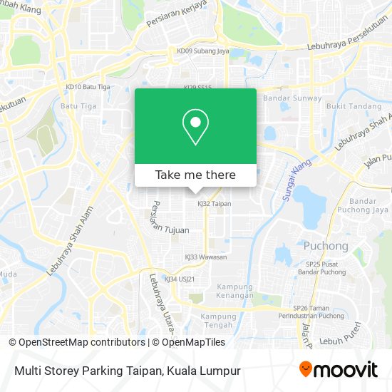 Multi Storey Parking Taipan map