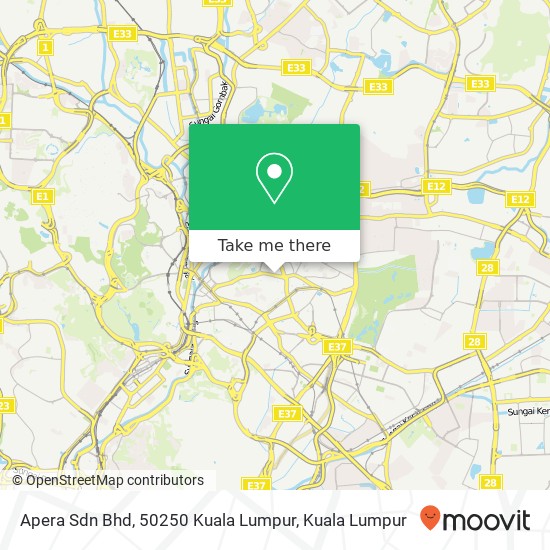 Apera Sdn Bhd, 50250 Kuala Lumpur map