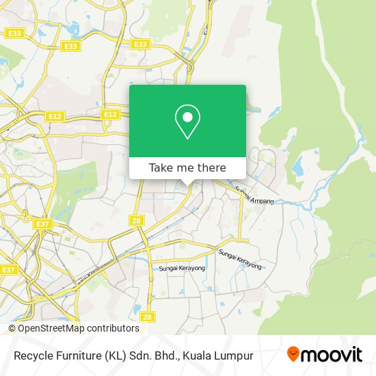 Recycle Furniture (KL) Sdn. Bhd. map