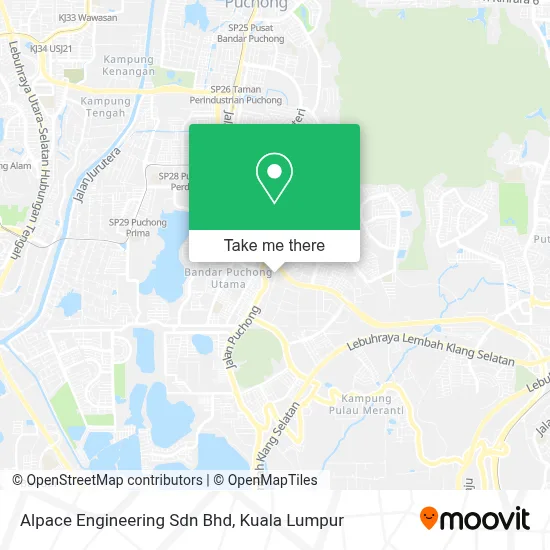 Alpace Engineering Sdn Bhd map