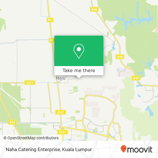 Naha Catering Enterprise, Jalan Murni 1 / KU 10 41050 Kapar map