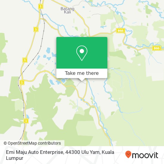 Emi Maju Auto Enterprise, 44300 Ulu Yam map