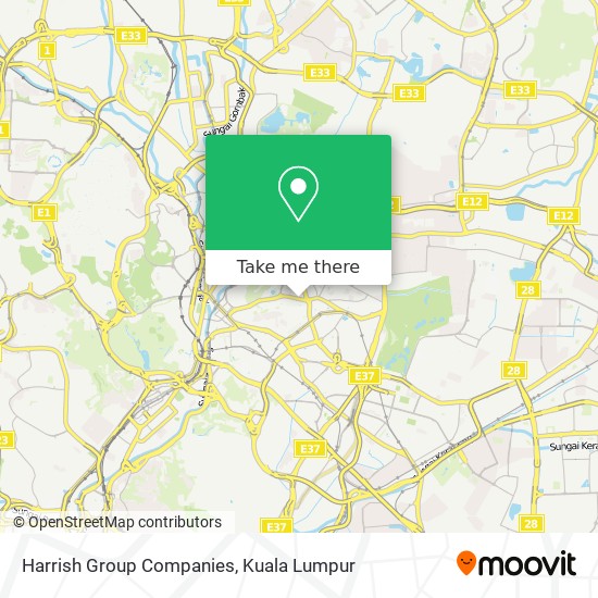 Harrish Group Companies map