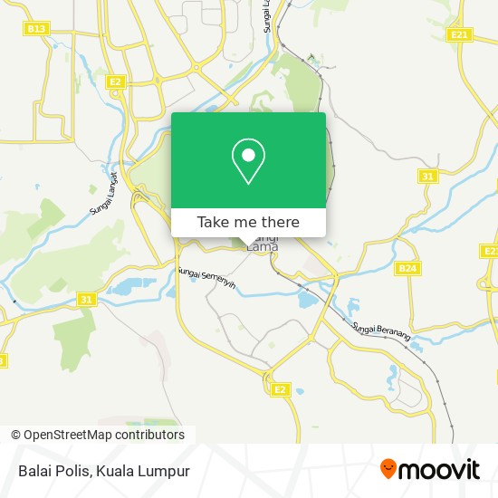 Balai Polis map