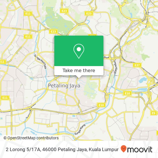 2 Lorong 5 / 17A, 46000 Petaling Jaya map