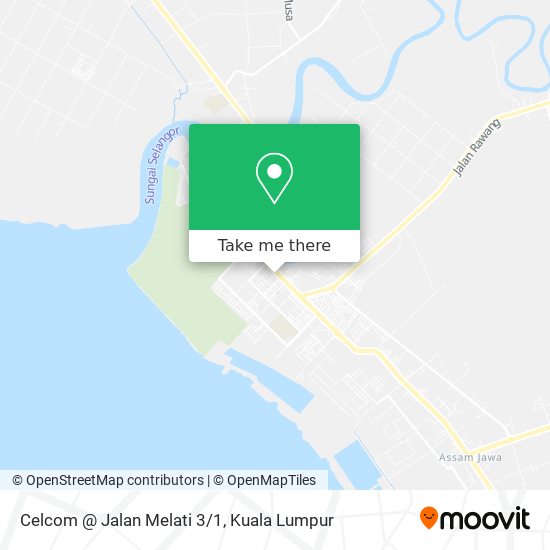 Celcom @ Jalan Melati 3/1 map