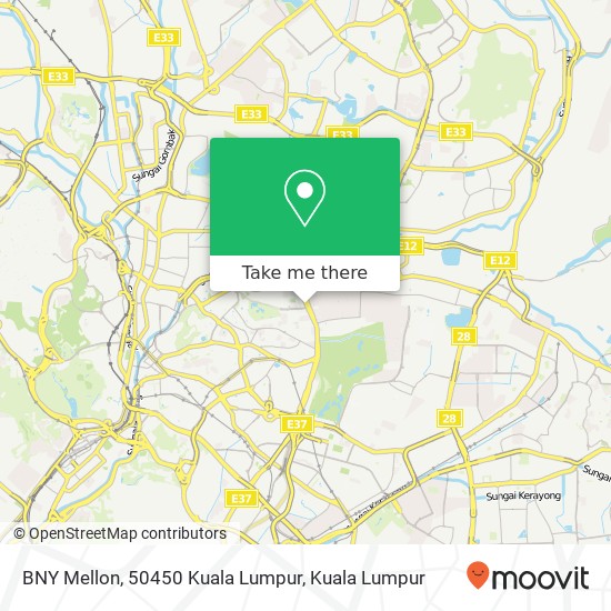 BNY Mellon, 50450 Kuala Lumpur map