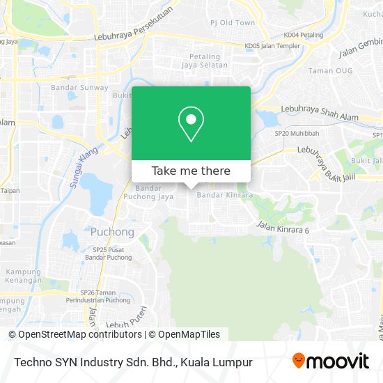 Techno SYN Industry Sdn. Bhd. map