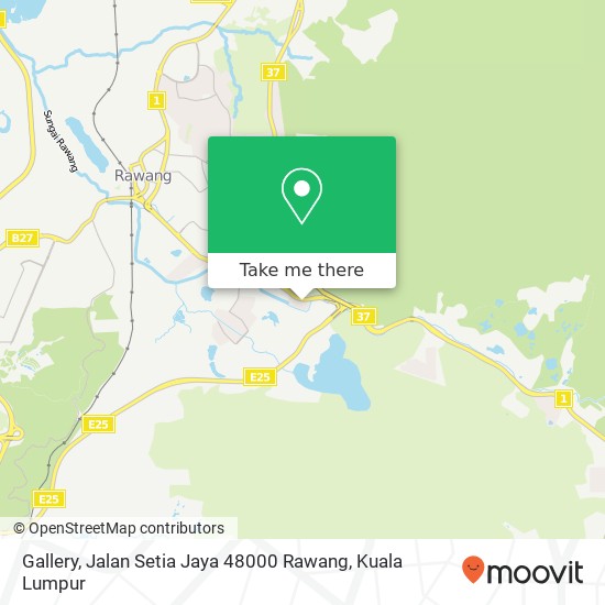 Gallery, Jalan Setia Jaya 48000 Rawang map