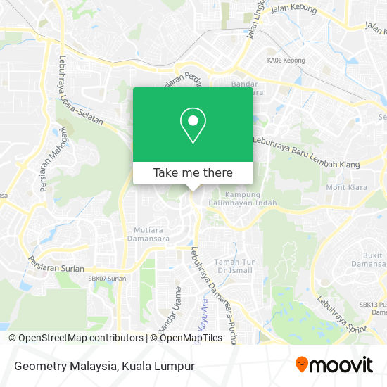 Geometry Malaysia map