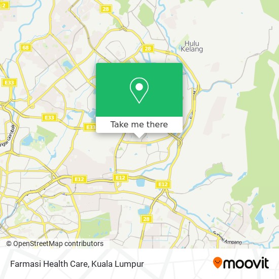 Farmasi Health Care map