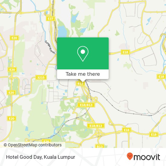 Hotel Good Day map