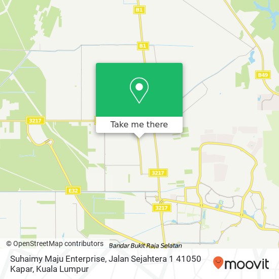 Suhaimy Maju Enterprise, Jalan Sejahtera 1 41050 Kapar map