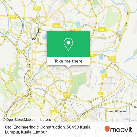 Ctci Engineering & Construction, 50450 Kuala Lumpur map