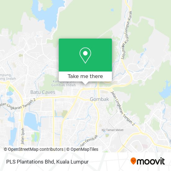 PLS Plantations Bhd map