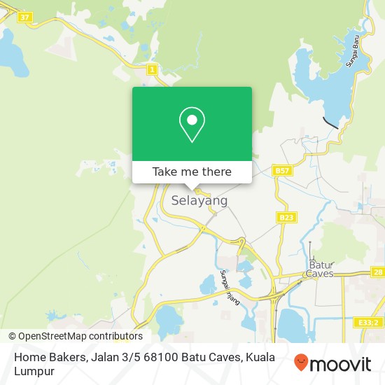 Home Bakers, Jalan 3 / 5 68100 Batu Caves map