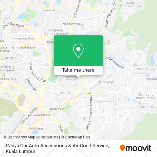 P.Jaya Car Auto Accessories & Air-Cond Service map
