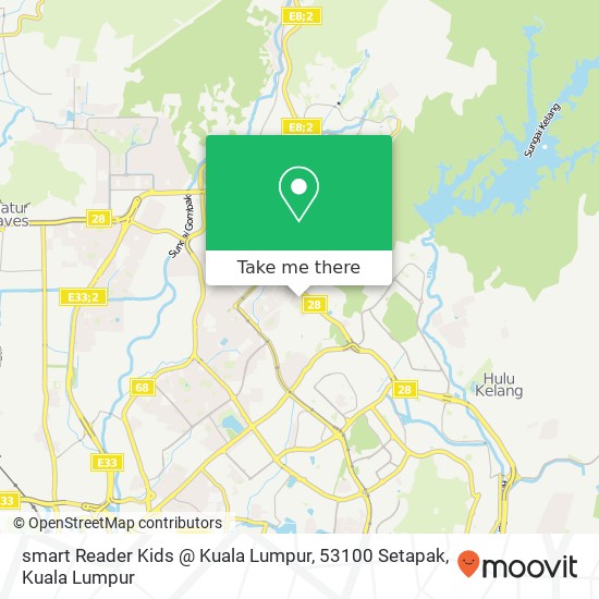 smart Reader Kids @ Kuala Lumpur, 53100 Setapak map