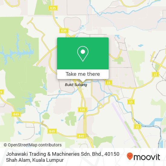 Johawaki Trading & Machineries Sdn. Bhd., 40150 Shah Alam map