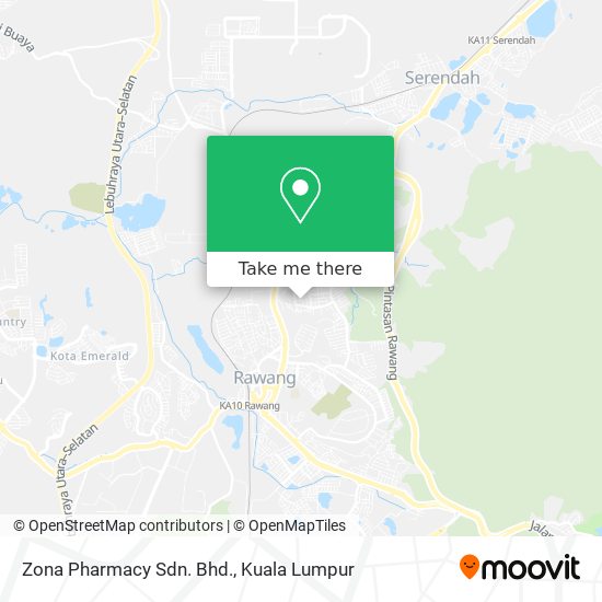 Zona Pharmacy Sdn. Bhd. map