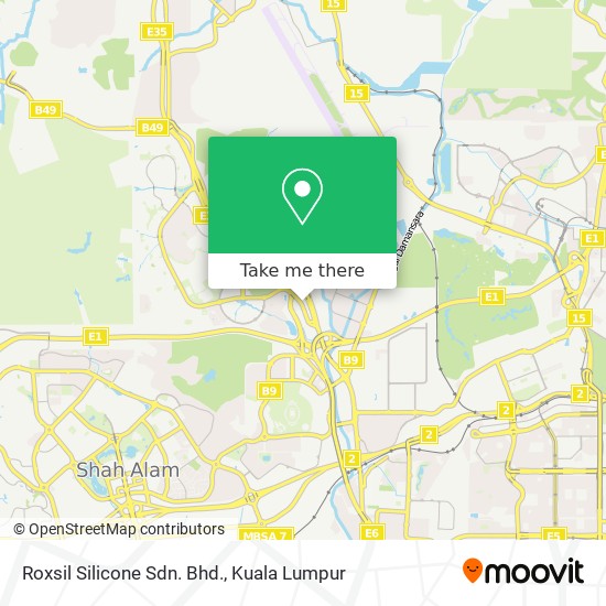 Roxsil Silicone Sdn. Bhd. map