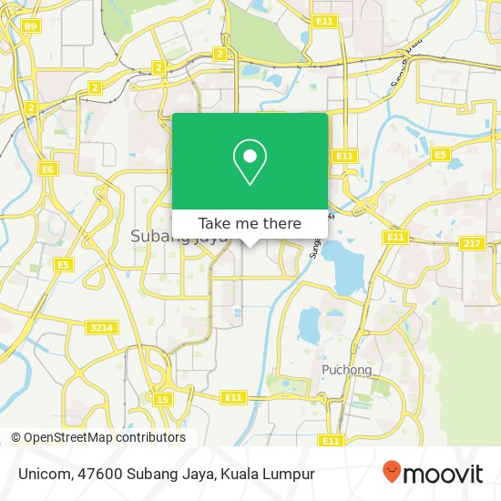 Unicom, 47600 Subang Jaya map