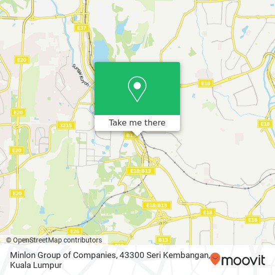 Minlon Group of Companies, 43300 Seri Kembangan map