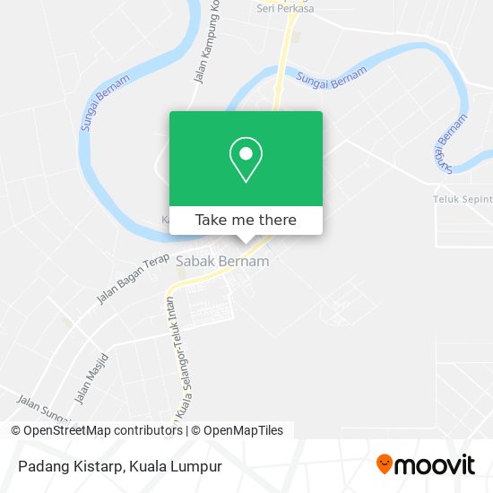 Peta Padang Kistarp